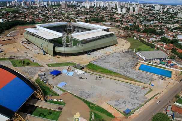 A Arena Pantanal, em Cuiab, foi inaugurada em 28 de maro de 2014, tem capacidade para 42.968 espectadores e receber quatro jogos da Copa do Mundo