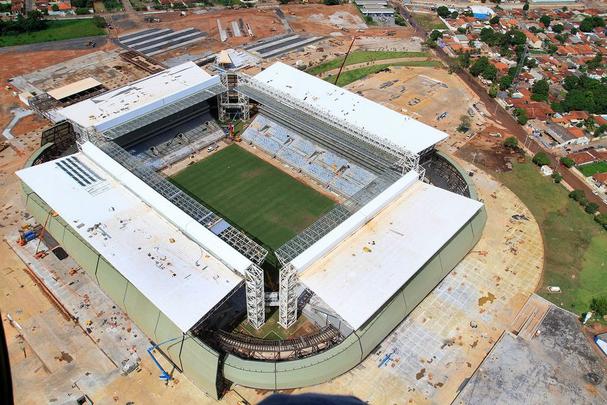 A Arena Pantanal, em Cuiab, foi inaugurada em 28 de maro de 2014, tem capacidade para 42.968 espectadores e receber quatro jogos da Copa do Mundo