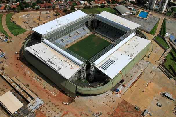 A Arena Pantanal, em Cuiab, foi inaugurada em 28 de maro de 2014, tem capacidade para 42.968 espectadores e receber quatro jogos da Copa do Mundo