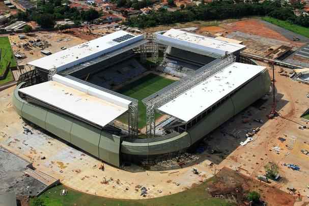 A Arena Pantanal, em Cuiab, foi inaugurada em 28 de maro de 2014, tem capacidade para 42.968 espectadores e receber quatro jogos da Copa do Mundo