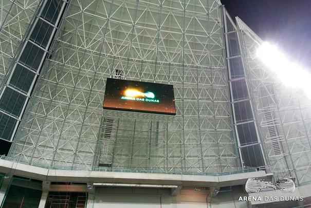 A Arena das Dunas, de Natal, foi inaugurada em 22 de janeiro de 2014, tem capacidade para 56.320 espectadores, e receber quatro jogos da Copa do Mundo