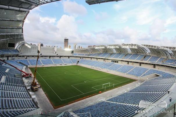 A Arena das Dunas, de Natal, foi inaugurada em 22 de janeiro de 2014, tem capacidade para 56.320 espectadores, e receber quatro jogos da Copa do Mundo
