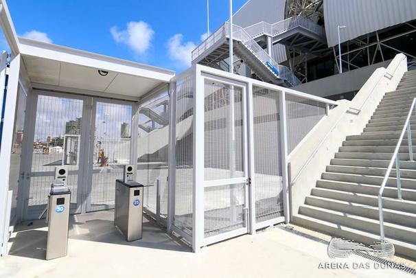 A Arena das Dunas, de Natal, foi inaugurada em 22 de janeiro de 2014, tem capacidade para 56.320 espectadores, e receber quatro jogos da Copa do Mundo