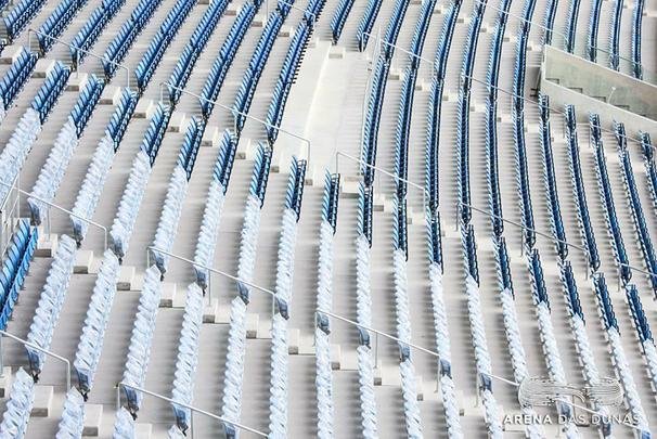 A Arena das Dunas, de Natal, foi inaugurada em 22 de janeiro de 2014, tem capacidade para 56.320 espectadores, e receber quatro jogos da Copa do Mundo