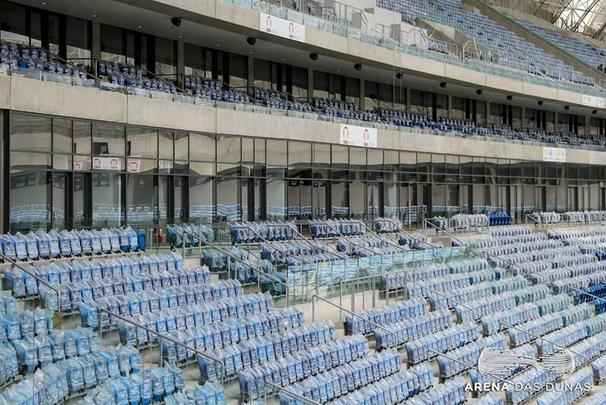 A Arena das Dunas, de Natal, foi inaugurada em 22 de janeiro de 2014, tem capacidade para 56.320 espectadores, e receber quatro jogos da Copa do Mundo