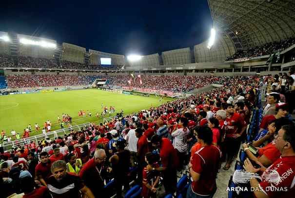 A Arena das Dunas, de Natal, foi inaugurada em 22 de janeiro de 2014, tem capacidade para 56.320 espectadores, e receber quatro jogos da Copa do Mundo
