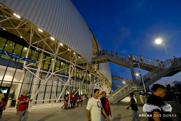 A Arena das Dunas, de Natal, foi inaugurada em 22 de janeiro de 2014, tem capacidade para 56.320 espectadores, e receber quatro jogos da Copa do Mundo