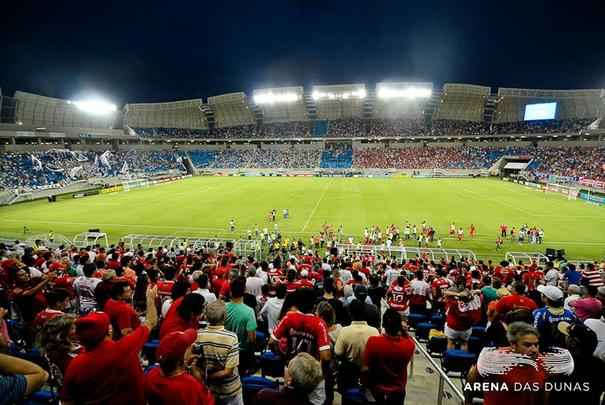 A Arena das Dunas, de Natal, foi inaugurada em 22 de janeiro de 2014, tem capacidade para 56.320 espectadores, e receber quatro jogos da Copa do Mundo