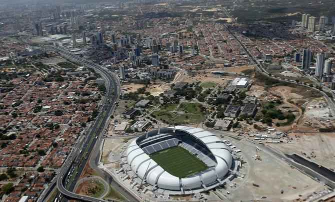 A Arena das Dunas, de Natal, foi inaugurada em 22 de janeiro de 2014, tem capacidade para 56.320 espectadores, e receber quatro jogos da Copa do Mundo