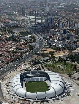 A Arena das Dunas, de Natal, foi inaugurada em 22 de janeiro de 2014, tem capacidade para 56.320 espectadores, e receber quatro jogos da Copa do Mundo