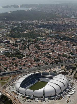 A Arena das Dunas, de Natal, foi inaugurada em 22 de janeiro de 2014, tem capacidade para 56.320 espectadores, e receber quatro jogos da Copa do Mundo