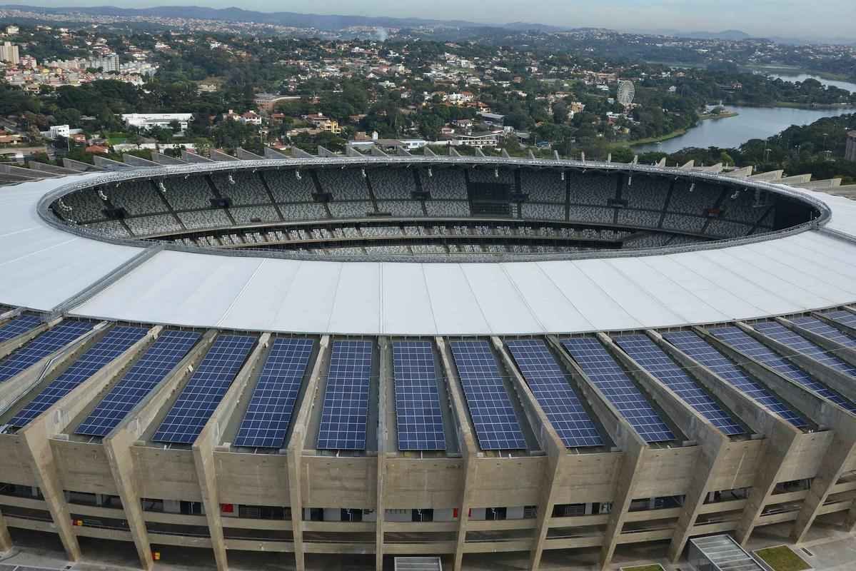 O Mineiro, em Belo Horizonte, foi inaugurado em 21 de dezembro de 2012, tem capacidade para 62.160 espectadores e receber seis jogos da Copa do Mundo