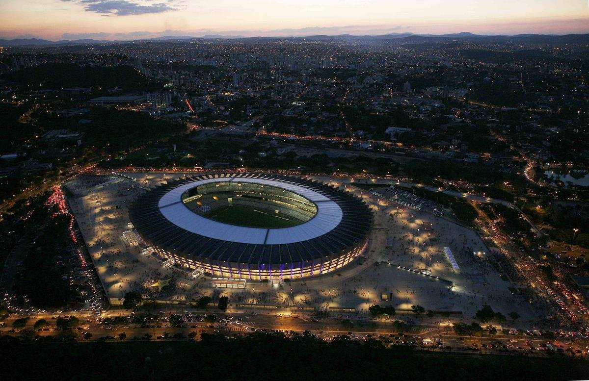 O Mineiro, em Belo Horizonte, foi inaugurado em 21 de dezembro de 2012, tem capacidade para 62.160 espectadores e receber seis jogos da Copa do Mundo
