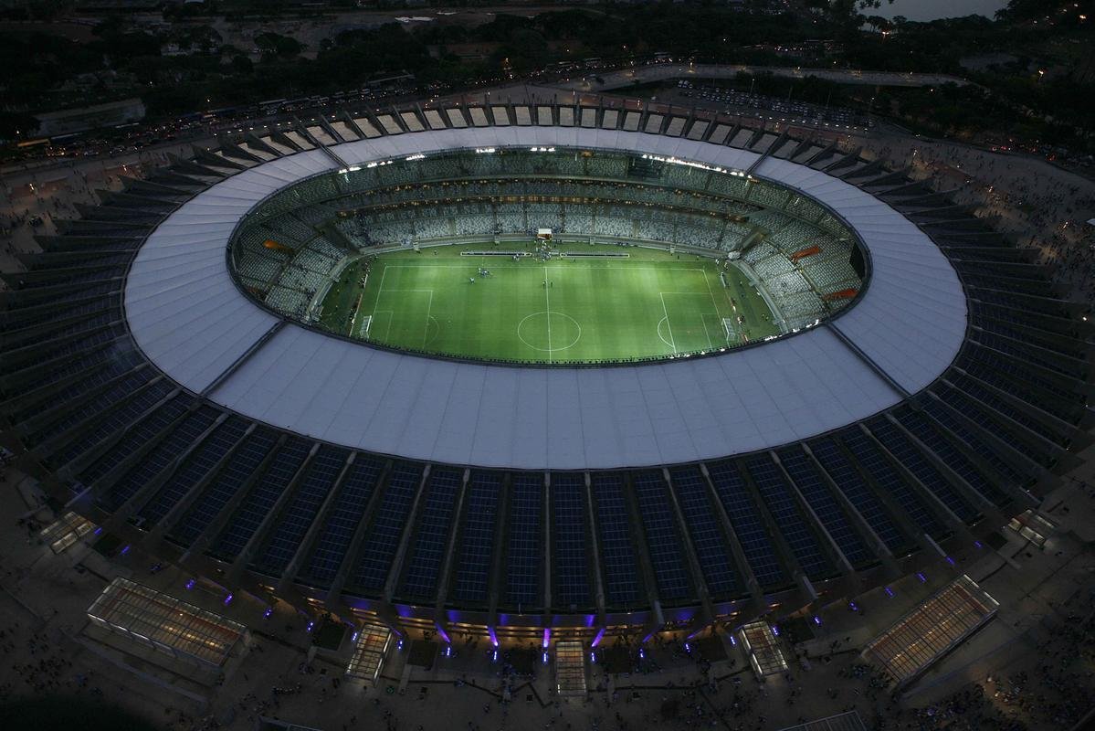 O Mineiro, em Belo Horizonte, foi inaugurado em 21 de dezembro de 2012, tem capacidade para 62.160 espectadores e receber seis jogos da Copa do Mundo