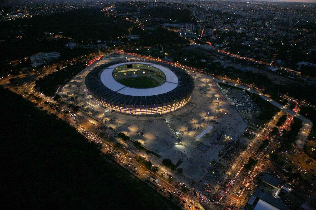 O Mineiro, em Belo Horizonte, foi inaugurado em 21 de dezembro de 2012, tem capacidade para 62.160 espectadores e receber seis jogos da Copa do Mundo
