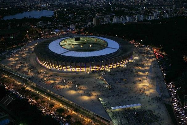 O Mineiro, em Belo Horizonte, foi inaugurado em 21 de dezembro de 2012, tem capacidade para 62.160 espectadores e receber seis jogos da Copa do Mundo