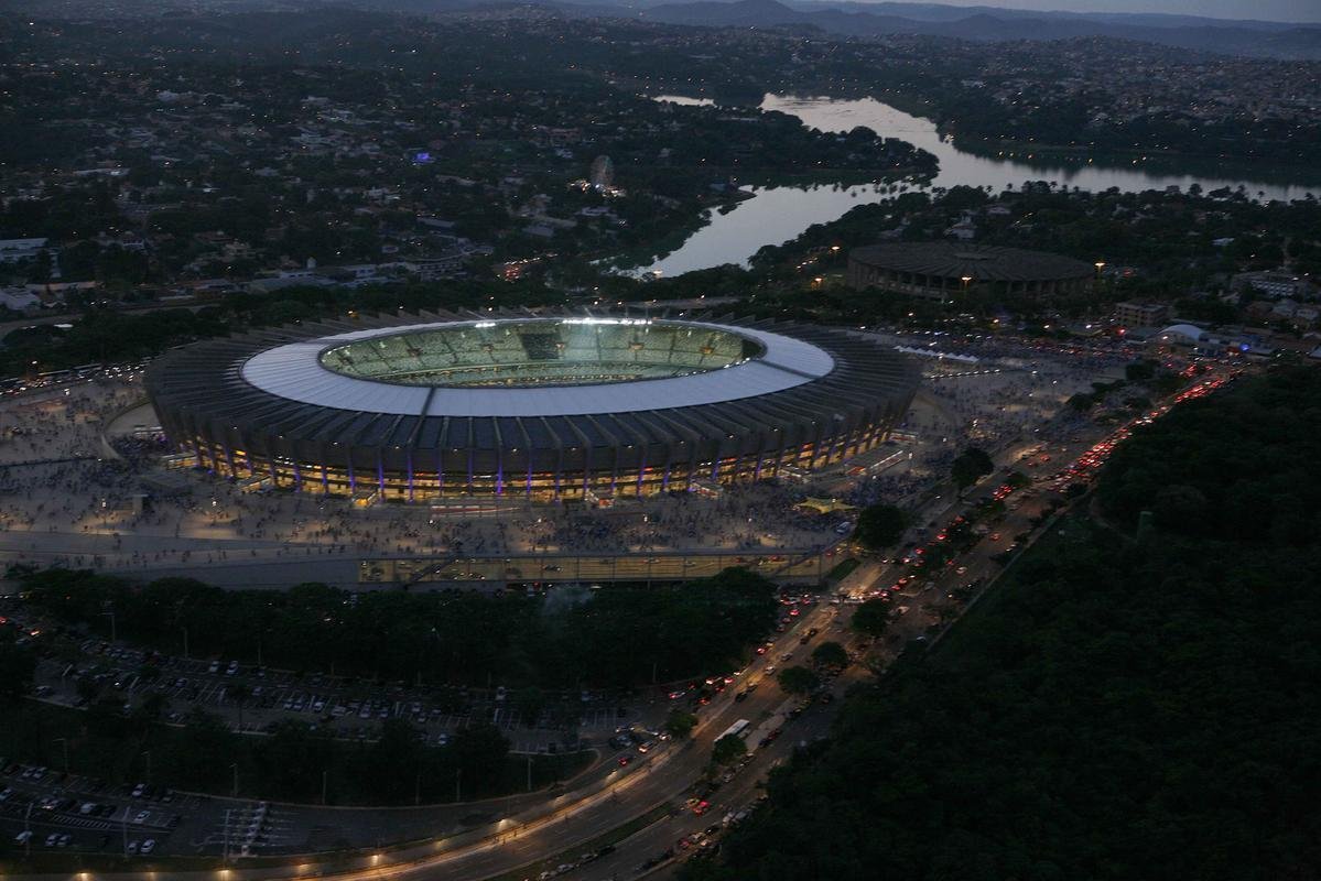 O Mineiro, em Belo Horizonte, foi inaugurado em 21 de dezembro de 2012, tem capacidade para 62.160 espectadores e receber seis jogos da Copa do Mundo
