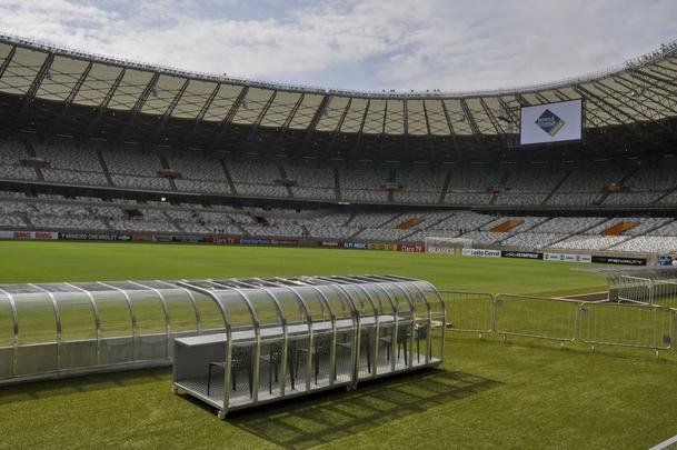 O Mineiro, em Belo Horizonte, foi inaugurado em 21 de dezembro de 2012, tem capacidade para 62.160 espectadores e receber seis jogos da Copa do Mundo