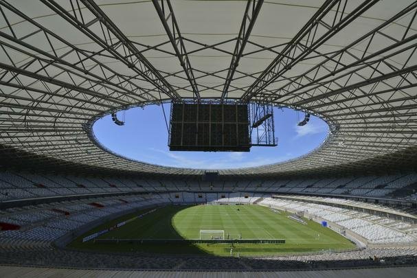O Mineiro, em Belo Horizonte, foi inaugurado em 21 de dezembro de 2012, tem capacidade para 62.160 espectadores e receber seis jogos da Copa do Mundo