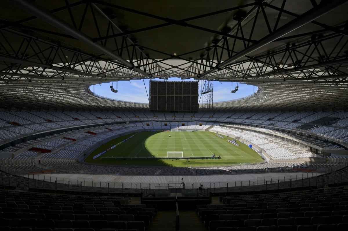 O Mineiro, em Belo Horizonte, foi inaugurado em 21 de dezembro de 2012, tem capacidade para 62.160 espectadores e receber seis jogos da Copa do Mundo