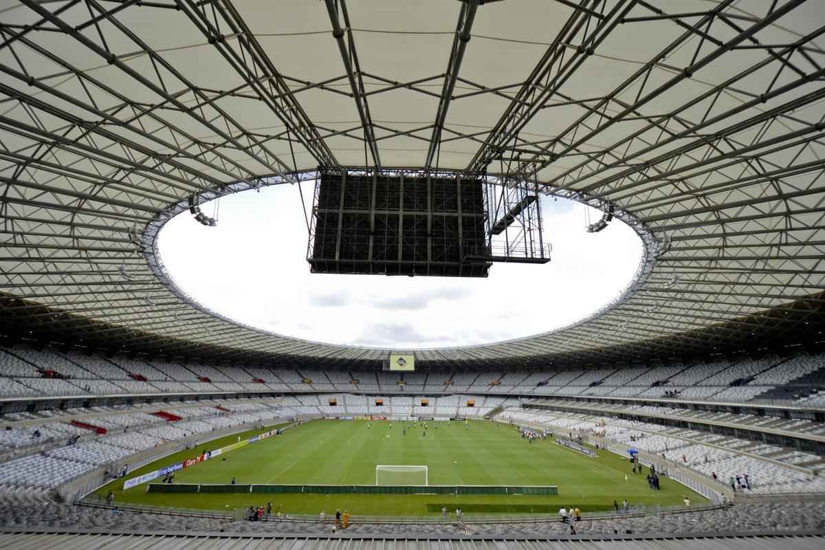 O Mineiro, em Belo Horizonte, foi inaugurado em 21 de dezembro de 2012, tem capacidade para 62.160 espectadores e receber seis jogos da Copa do Mundo