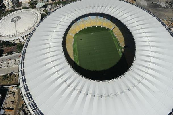 O Maracan, no Rio de Janeiro, foi inaugurado em 27 de abril de 2013, tem capacidade para 78.838 espectadores, e receber sete jogos da Copa do Mundo