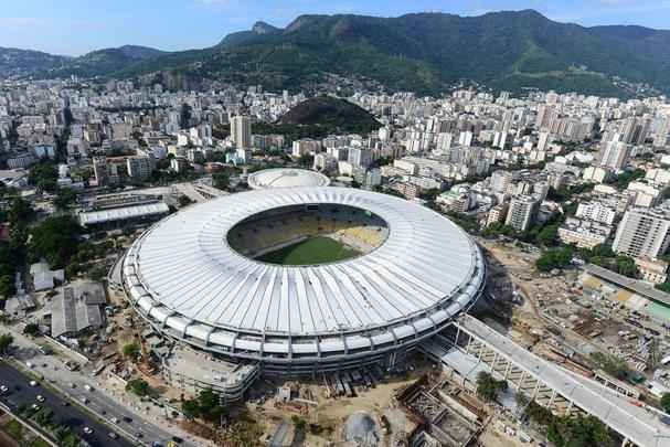 O Maracan, no Rio de Janeiro, foi inaugurado em 27 de abril de 2013, tem capacidade para 78.838 espectadores, e receber sete jogos da Copa do Mundo