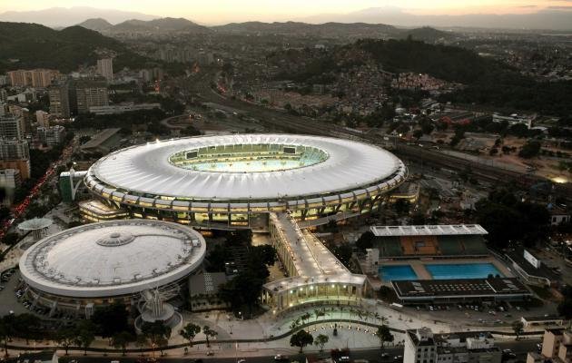 O Maracan, no Rio de Janeiro, foi inaugurado em 27 de abril de 2013, tem capacidade para 78.838 espectadores, e receber sete jogos da Copa do Mundo