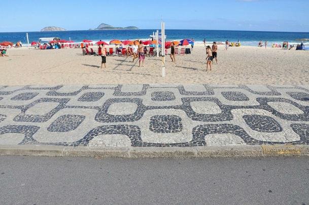 Praia de Ipanema, uma das mais charmosas do Rio de Janeiro