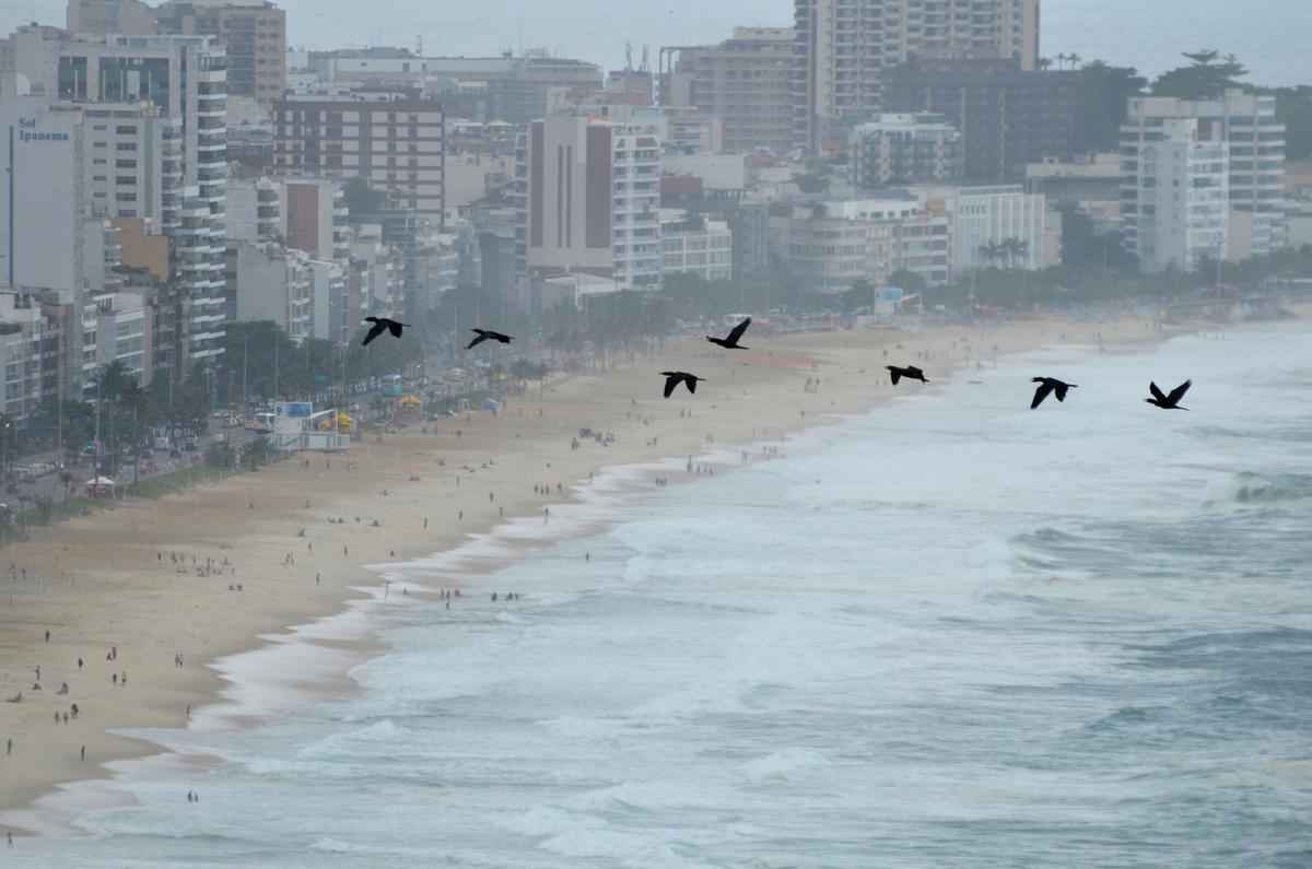 Praia de Ipanema, uma das mais charmosas do Rio de Janeiro