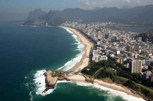 Praia de Ipanema, uma das mais charmosas do Rio de Janeiro