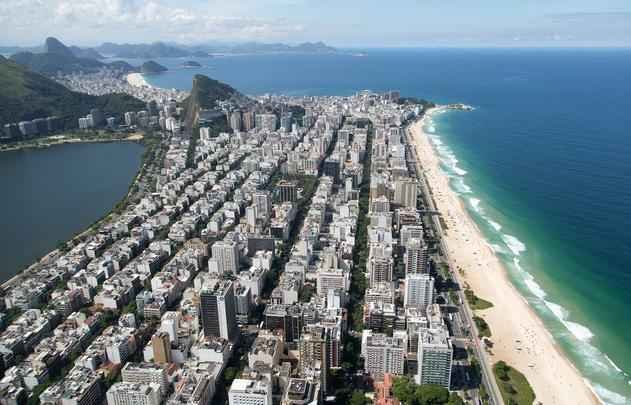 Praia de Ipanema, uma das mais charmosas do Rio de Janeiro