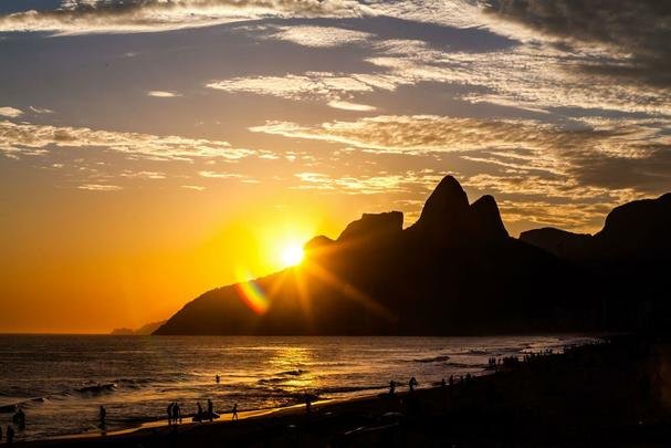 Praia de Ipanema, uma das mais charmosas do Rio de Janeiro