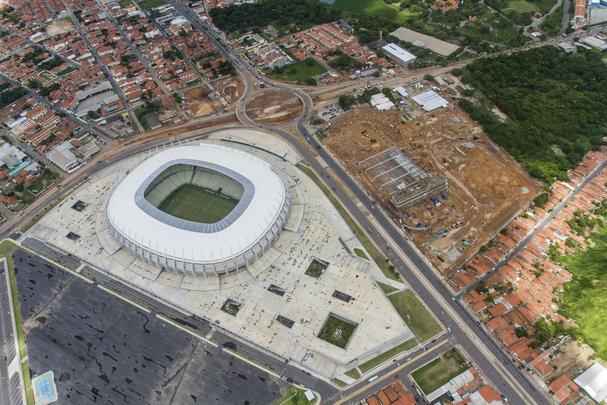 Melhorias das vias de acesso  Arena Castelo