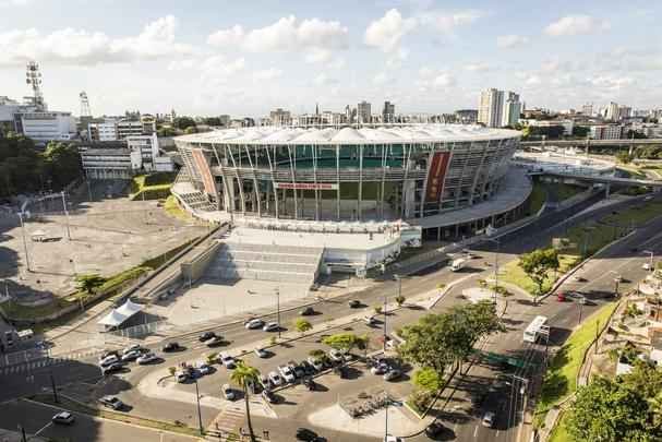 Obras para melhoria da mobilidade urbana nas vias do entorno da Arena Fonte Nova 