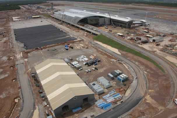 Construo do Aeroporto Internacional So Gonalo do Amarante, em Natal 