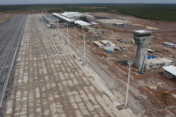 Construo do Aeroporto Internacional So Gonalo do Amarante, em Natal 