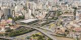 Implantao do BRT Move na Avenida Antnio Carlos, uma das vias de acesso ao Mineiro