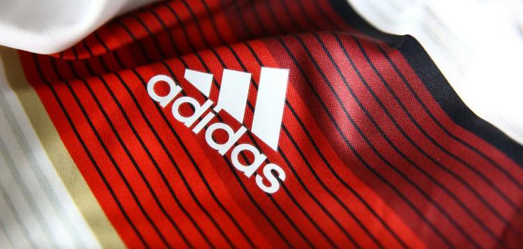 A Adidas produziu os uniformes da Alemanha para a Copa do Mundo 2014
