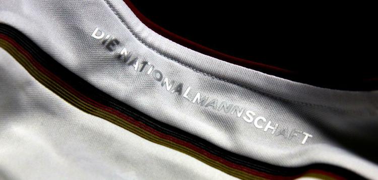 A Adidas produziu os uniformes da Alemanha para a Copa do Mundo 2014
