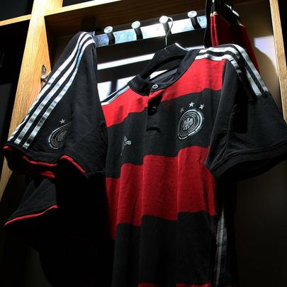 A Adidas produziu os uniformes da Alemanha para a Copa do Mundo 2014