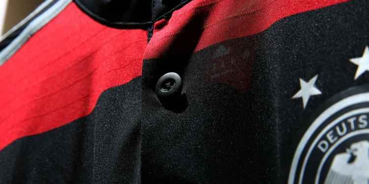 A Adidas produziu os uniformes da Alemanha para a Copa do Mundo 2014