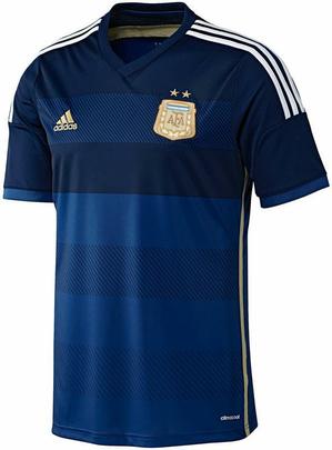 Uniformes da Argentina, produzidos pela Adidas, para a Copa do Mundo 2014