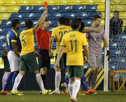 Uniformes da seleo da Austrlia para a Copa do Mundo 2014 foram fornecidos pela Nike