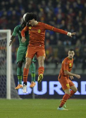 Uniforme da Blgica para a Copa do Mundo 2014 foi fornecido pela Burrda Sport