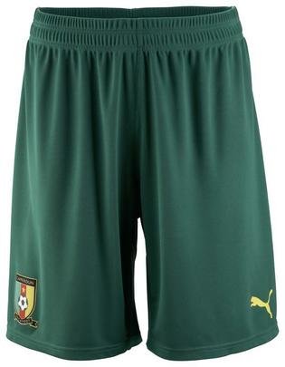 Uniforme produzido pela Puma para a seleo de Camares, para a Copa do Mundo 2014