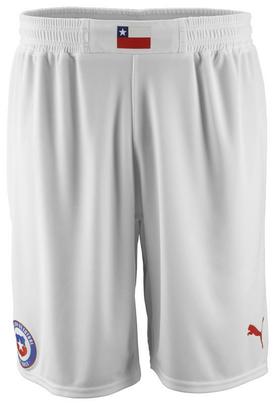 Uniformes do Chile, produzidos pela Puma, para a Copa do Mundo de 2014