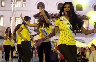 Uniforme da sele��o colombiana para a Copa do Mundo de 2014 foi fornecido pela Adidas