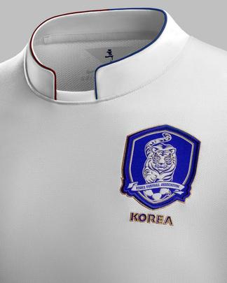 Uniformes da Coreia do Sul para a Copa do Mundo 2014 foram produzidos pela Nike