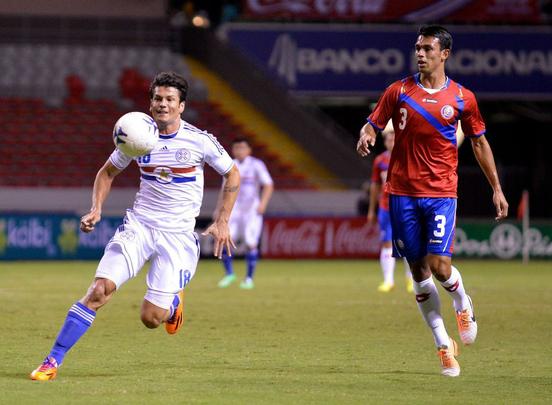 A Lotto forneceu o uniforme da Costa Rica para a Copa do Mundo de 2014